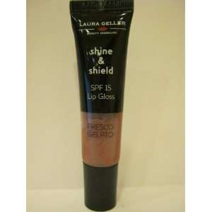 Laura Geller Shine & Shield SPF 15 Lip Gloss  Fresco Gelato  .24oz 