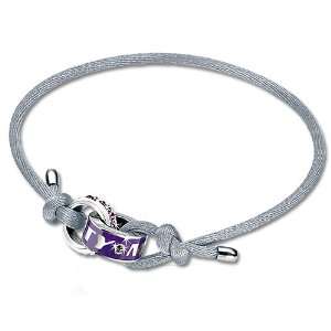 Miss Sixty Ladies Bracelet in White/Purple/Gray Steel with Coloured 