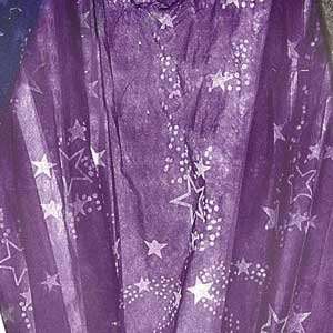  Outline Stars on Purple Gossamer 60 in. x 100 yds. Health 