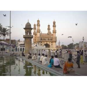  Mecca Masjid Mosque, Hyderabad, Andhra Pradesh State, India 