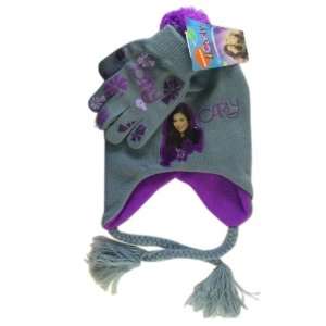  Nickelodeon Purple and Grey iCarly Winter Set (2pc)   iCarly 