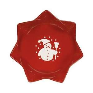  Waechtersbach Holiday Gracie Large Star Dish, Cherry with 