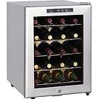   Stainless Steel Wine Cooler Refrigerator, Mini Beverage Chiller Fridge