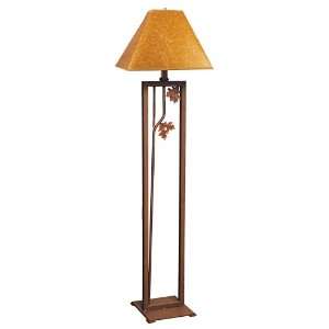  Woolrich Oak Rod and Staff Floor Lamp