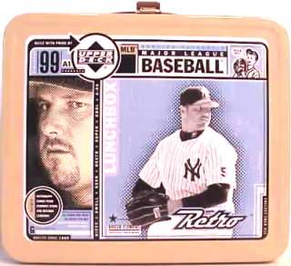 Roger Clemens / Mickey Mantle Baseball Sports Lunchbox  