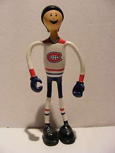 Bendos Montreal canadiens habs pvc figure Bendable NHL HOCKEY PLAYER 