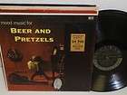 LOU STEIN Mood Music For Beer And Pretzels LP Remington MS 33 1811 