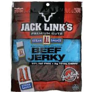  Jack Links Premium Cut Steak A1 Sauce Beef Jerky 3.25 oz 