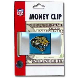 Jacksonville Jaguars Large Money Clip/Card Holder   NFL Football Fan 