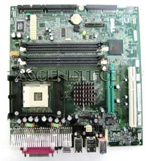 Please note this motherboard has four 184 pin DDR SDRAM DIMM sockets