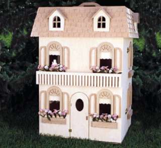 Barbie Doll House & Furniture Woodworking Plans  