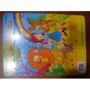  12 Piece THE WIZARD OF OZ Tray Puzzle Ages 3 and up 