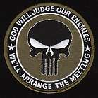 US Navy SEAL God Will Judge Military Patch Green