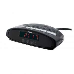  Naxa NX 163 Digital Alarm Clock with AM/FM Radio and 