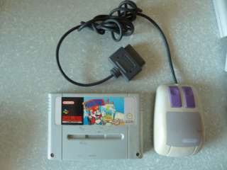 Mario Paint and Mouse   Super nintendo Snes  