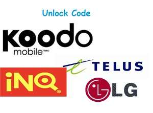 Unlock Code Telus Koodo Nokia E71 E72 3710 Samsung Apol  