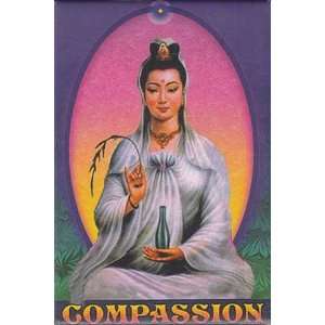  Kwan Yin`s Compassion Magnet