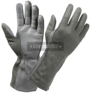 Foliage Green Nomex Fireproof Tactical Flight Gloves  