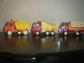 Vintage TONKA BUDDY L toy Dump Trucks 1970s collectors rare metal 