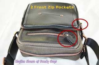 Mens Small Organizer Utility Pouch passport Bag 2Colors  