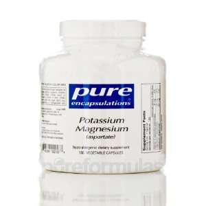  Pure Encapsulations Potassium/Magnesium (aspartate) 180 