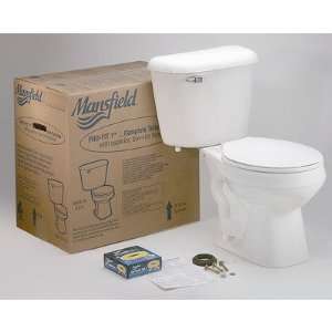  Mansfield 130CTK Pro Fit 1 Round Front Complete Toilet Kit 