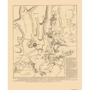  PLAN OF NEW YORK ISLAND INCLUDING THE BATLE OF LONG ISLAND 