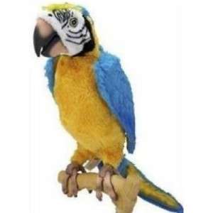   Friends Squawker McCaw Parrot + Perch + Manual✿✿MAKE an OFFER