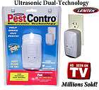 LENTEK Pest Contro ULTRASONIC TECHNOLOGY USE AGAINGST RATS & MICE w 