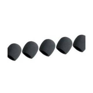 Bluecell Black 5 Pack Microphone Windscreen Foam Cover + Bluecell 