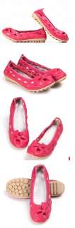   Comfort Ballet Flats Boat Shoes Hollowed size 6 8 pick free ship