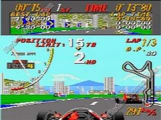SUPER MONACO GP for Sega Genesis / CDX / Nomad System 100860110748 