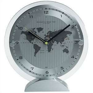    Bai Design BA005 Glass World Time Desk Clock