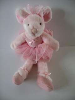 Madelina pink dancing mouse RUSS toys tutu ballerina VG  