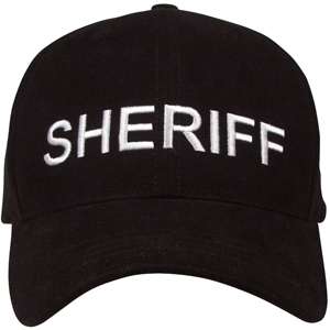 Black   Public Safety SECURITY Watch Cap w/White Lettering