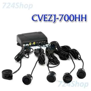 Car Security Alarm Systems Parking 4 Sensors WP Backup Rear View 
