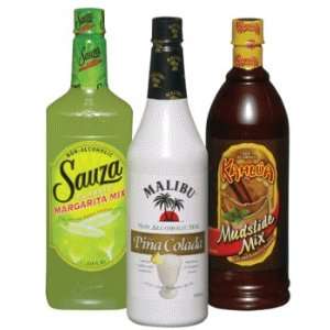 Premium Cocktail Mix Sampler, 3 pack 1 Liters  Grocery 