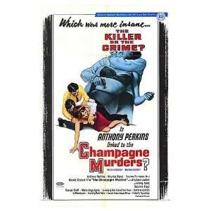  Champagne Murders Original Movie Poster, 27 x 41 (1967 