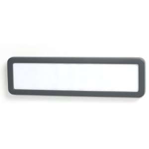  Officemate Verticalmate Name Plate, Gray (29222)