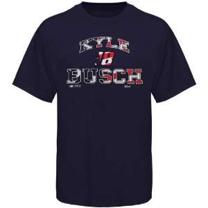  NASCAR Chase Authentics Kyle Busch Americana T Shirt 