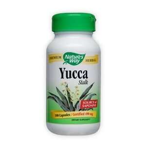  Yucca 490 mg 100 Capsules   Natures Way