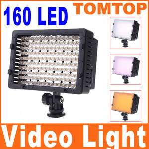 Pro CN 160 LED camera video lamp light for Canon Nikon  
