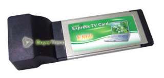 Express Digital TV Card PCMCIA TV Tuner with Remote  