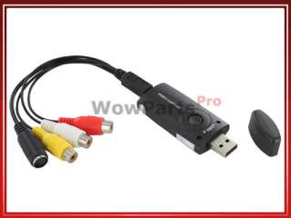 USB 2.0 Video Audio Grabber Capture Adapter Windows XP / VISTA / Win 7 