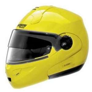  NOLAN N102 CAB YELLOW NCOM MD MOTORCYCLE Full Face Helmet 