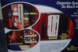   Organizer Storage System Spice Rack Shelf As Seen on TV NEW NIB  