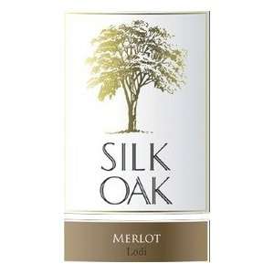 2007 Silk Oak Merlot 750ml Grocery & Gourmet Food
