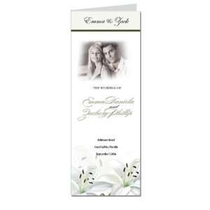  45 Wedding Programs   Flower Affair