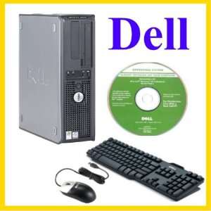  Dell OptiPlex GX520 SDT Desktop, Intel P4 W/HT 520 2.8GHZ 