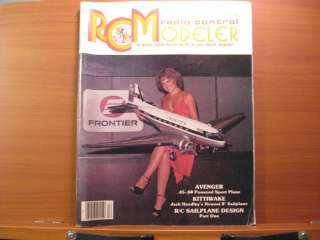   CONTROL MODELER DEC 1981 REMOTE CONTROL AIRPLANES MODELS MAGAZINE